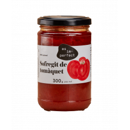 Salsa de sofrito de tomate imperfecto